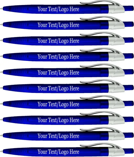 Vista 9 de SyPen Bolígrafos personalizados con tu logotipo o texto personalizado, paquete de 500 unidades a granel para negocios, fiestas y eventos, bolígrafos