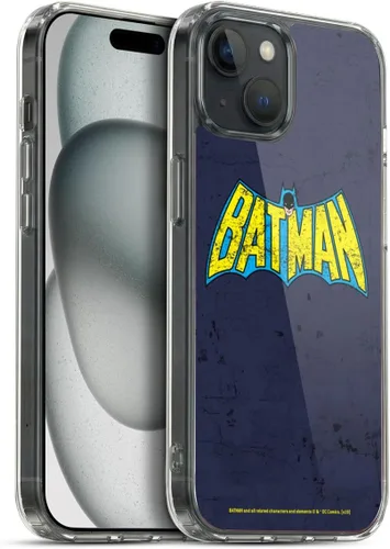 Vista 255 de Head Case Designs Funda de gel con licencia oficial de Batman DC Comics Bat Signal Logos [protección de grado militar] compatible con Apple iPhone 7