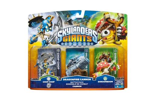 Vista 5 de Skylanders Giants Battlepack #1 - Chop Chop - Dragonfire Cannon - Shroomboom
