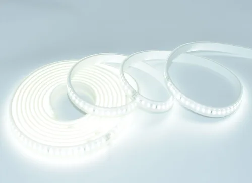 Vista 10 de SUYOOULIN Tira de luces LED, 3.3 pies/3.3 ft de alto voltaje AC110V-130V Waterpoof IP68 súper brillante 3000LM 2835 120 LEDs/m tiras de luz LED