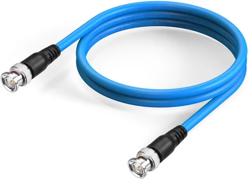 Vista 19 de Superbat Cable SDI 3G/6G/12G de 1 pie BNC Jumper Belden 1694A, compatible con video HD-SDI/3G-SDI/4K/8K, para convertidor de cámaras, cable SDI