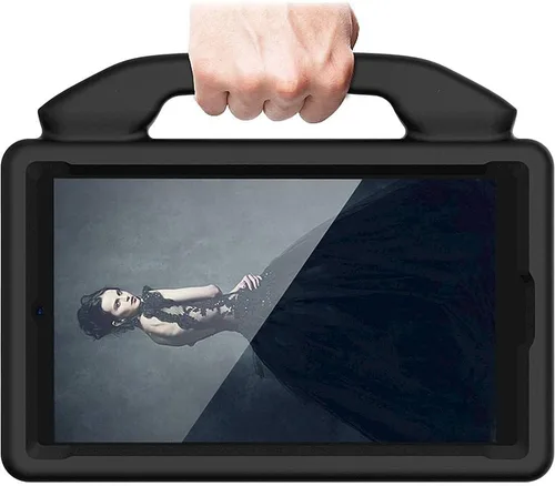 Vista 6 de SaharaCase - Funda a prueba de niños para Samsung Galaxy Tab A7 Lite (2021) [parachoques a prueba de golpes] resistente protección infantil Negro