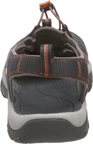 Vista 4 de KEEN Sandalias de agua Newport H2 con punta cerrada para hombre, Negro