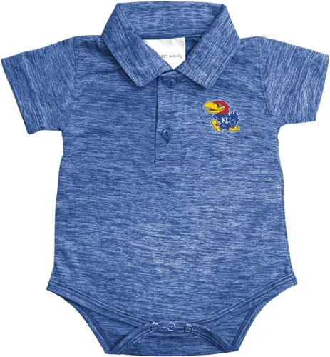 Vista 3 de Two Feet Ahead Space Dye - Polo de golf de manga corta para bebé, para recién nacidos, tallas 0-3M-6M-12