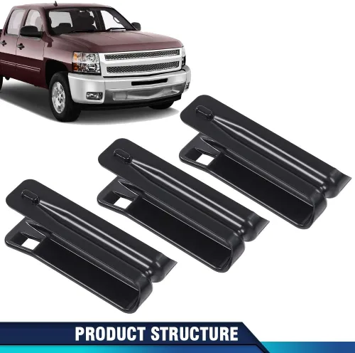 Vista 9 de PIT66 Reparación de soporte de cojín de parachoques de asiento trasero compatible con Chevy GMC Silverado Sierra 1500 2008-2013