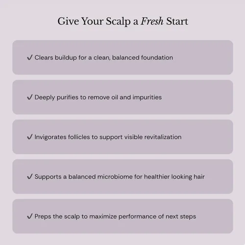 Vista 8 de NULASTIN Vibrant Scalp Scrub - Tratamiento exfoliante para cuero cabelludo seco, hidratante y limpiador para levantar la acumulación, prechampú
