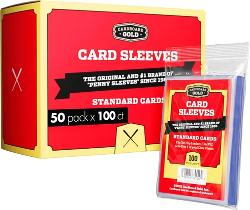 Vista 7 de Cardboard Gold Fundas para tarjetas intercambiables, 400