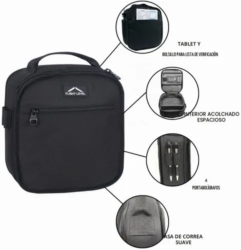 Vista 2 de Bolsa para Auriculares de Piloto Flight Level, Bolsa para Auriculares de Aviación