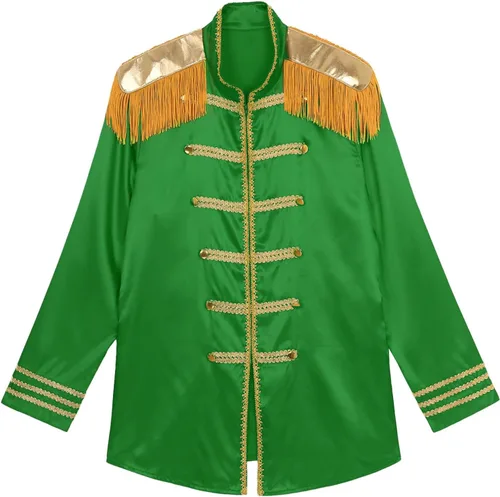 Vista 5 de Chaqueta de pimienta SGT para hombre y adulto, estrella de la música hippie de los años 60, Halloween, Navidad, SGT