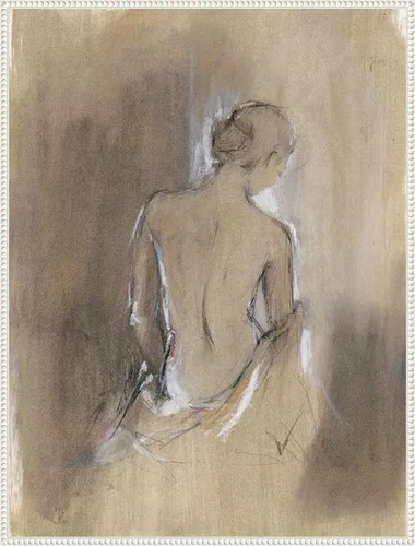 Vista 8 de Amanti Art Lienzo decorativo para pared, 24 x 20 pulgadas, figura contemporánea adornada II por Ethan Harper, arte de pared de personas, decoración