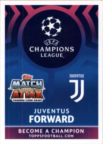 Vista 2 de 2018-19 Topps UEFA Champions League Match Attax Edición Limitada Super Squad #LE14 Cristiano Ronaldo Juventus Tarjeta Oficial de Fútbol Soccer