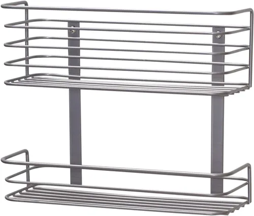 Vista 11 de Household Essentials 1222-1 - Organizador de gabinete de doble canasta para puertas o paredes