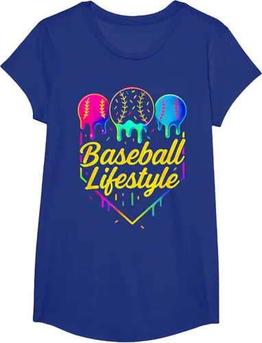 Vista 28 de Baseball Life Style 101 - Camiseta de béisbol para jóvenes