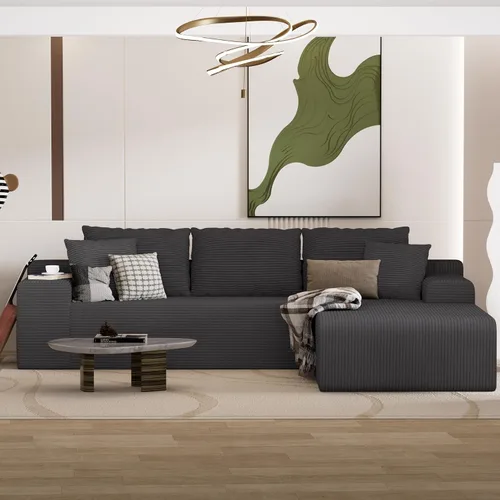 Vista 13 de NAYA 69" Oversised Loveseat Sofa, Compressed Boneless Couch with 2 Deep Seat, Modern Upholstered Cloud Couch for Living Room, Bedroom, Apartment, No