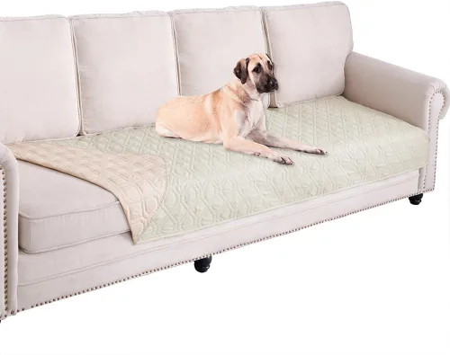 Vista 77 de Ameritex Manta Impermeable Reversible Cubierta para Cama de Perro Manta para Mascotas para Muebles Cama Sofá Sillón