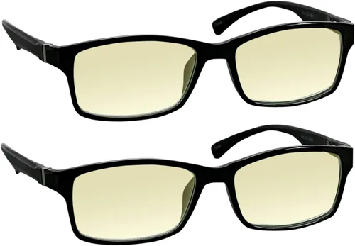 Vista 10 de TruVision Readers - 9601 Gafas de Lectura para Computadora con Bloqueo de Luz Azul, Lentes Acrílicas Antirreflejantes