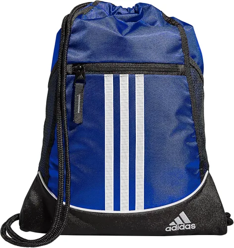 Vista 13 de adidas Alliance Sackpack - Mochila con cordón para deportes, bolsa de Negro/2