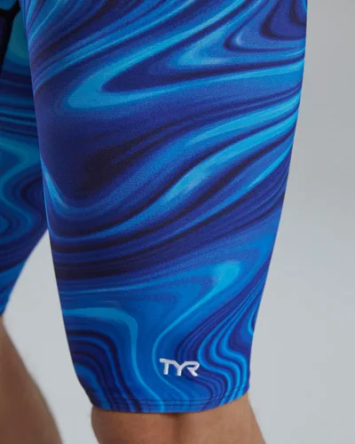 Vista 6 de TYR Men's Durafast Elite Solid Jammer Swimsuit