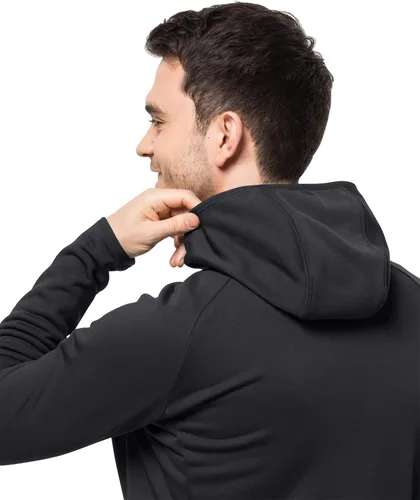 Vista 4 de Jack Wolfskin Baiselberg - Sudadera con capucha estándar para hombre, talla M