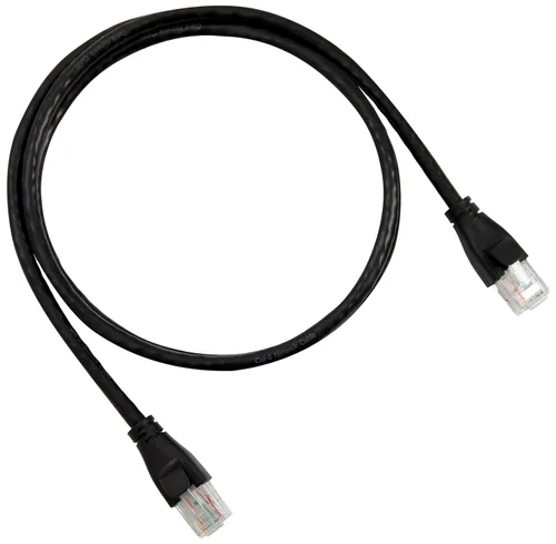 Vista 2 de Amazon Basics - Cable de conexión Ethernet RJ45 Cat 6, velocidad de transferencia de 1 Gpbs, conectores chapados en oro, 3 pies - Paquete de 10