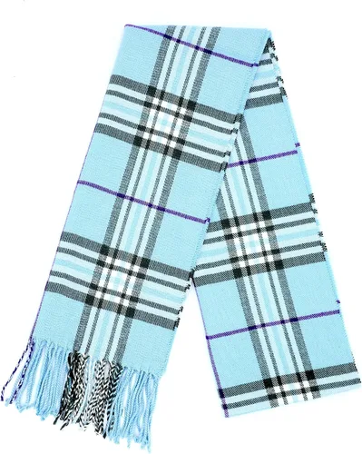 Vista 179 de Bufanda de invierno Achillea suave y cálida, de tartán, a cuadros, de cachemira, unisex