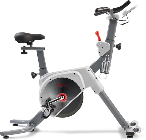 Vista 8 de Sunny Health & Fitness Prime Magnetic Belt Drive Indoor Stationary Cycling Bike w/Free Exclusive SunnyFit App Bluetooth Connection – SF-B122061