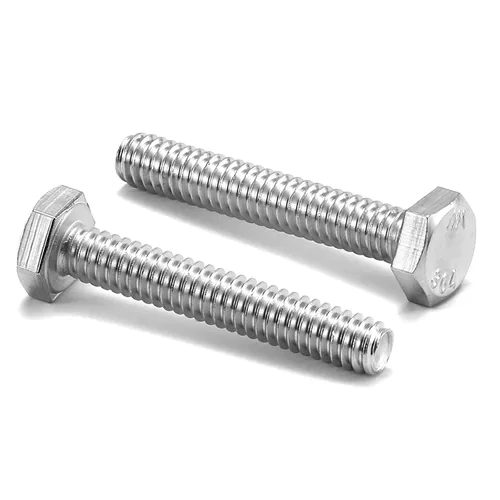 Vista 14 de Tornillo de cabeza hexagonal de 1/2-13 x 1, 20 piezas de acero inoxidable 18-8 (304), totalmente roscado, acabado liso, por SG TZH