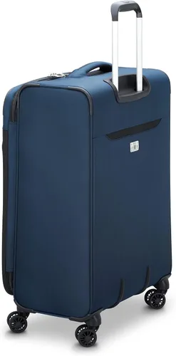 Vista 7 de DELSEY PARIS Sky Max 2.0 Softside - Maleta expandible con ruedas giratorias, Azul, Sky Max 2.0 Softside - Maleta expandible con ruedas giratorias