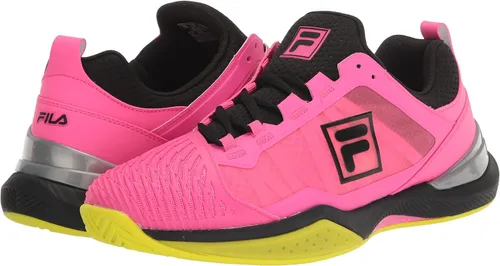 Vista 7 de Fila Speedserve Energizado para mujer Rosa Knockout/Amarillo de seguridad/Negro