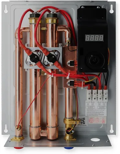 Vista 4 de EcoSmart ECO 18 - Calentador de agua eléctrico sin tanque, 18 KW a 240 voltios, con tecnología patentada de modulación automodulante, 17 x 14 x 3.5