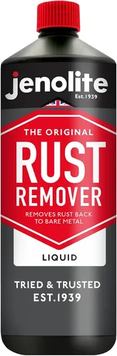 Vista 10 de JENOLITE Removedor de Óxido Original para Metal - Líquido de Acción Rápida - Fuerza Industrial, Elimina el Óxido hasta el Metal Desnudo - 500ml