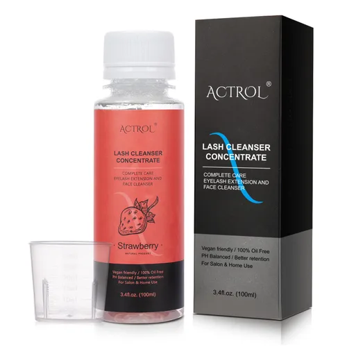 Vista 14 de ACTROL Aloe Lash Shampoo Recarga Concentrado 3.4 fl oz para Extensiones