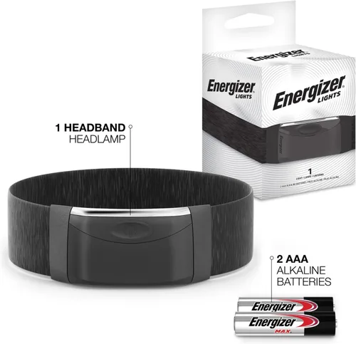 Vista 7 de Energizer Linterna LED para faros delanteros, luz brillante para diadema que funciona como luces de carrera para corredores