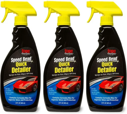 Vista 9 de Stoner Car Care 92354 Speed Bead Quick Detailer Spray – Spray de detalle rápido para polvo, manchas y contaminantes ligeros – Mejora el brillo