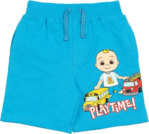 Vista 2 de CoComelon Paquete de 2 pantalones cortos de rizo francés