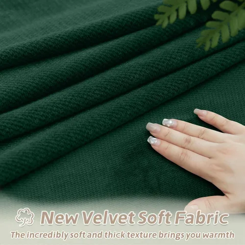 Vista 17 de Arfntevss Fundas de sofá seccional reclinable de terciopelo, Funda de sofá seccional de esquina para sofá reclinable, Funda elástica suave