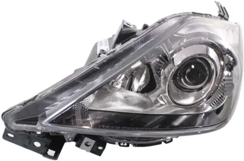 Vista 3 de Para Mazda 5 2008-2009 unidad de montaje de faros delanteros bisel negro lado del conductor MA2518128 CE51-51-0L0C
