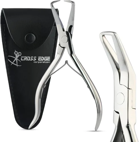 Vista 11 de Alicates para Extensiones de Cabello Compactos con Microperlas y Cinta en Removedor de Extensiones de Cabello de 5.5 Pulgadas, Alicates de Acero