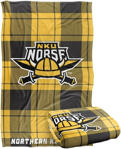 Vista 283 de LOGOVISION St John's University Campus Plaid Spirit Silky Touch Manta súper suave 36 x 58 pulgadas