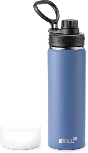 Vista 26 de Botella de agua de 12 oz para niños de acero inoxidable con aislamiento al vacío de boca ancha Botella de agua deportiva - Pequeña botella de agua
