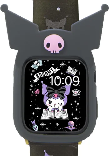 Vista 8 de Sonix x Sanrio Apple Watch Cover Estuche Protector de Goma para Apple Watch Estuche de Parachoques Se Ajusta a 38mm/40mm/41mm Chococat