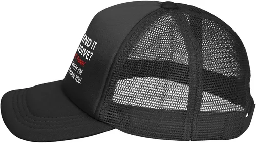 Vista 3 de You Find It Offensive I Find It Funny Gorra de béisbol deportiva Gorra de béisbol de malla