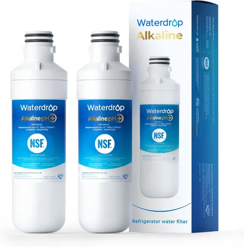 Vista 12 de Waterdrop LT1000PC ADQ747935 MDJ64844601 Filtro de agua para refrigerador, reemplazo para LG® LT1000P®, ADQ74793501, ADQ74793502, 46-9980, 9980