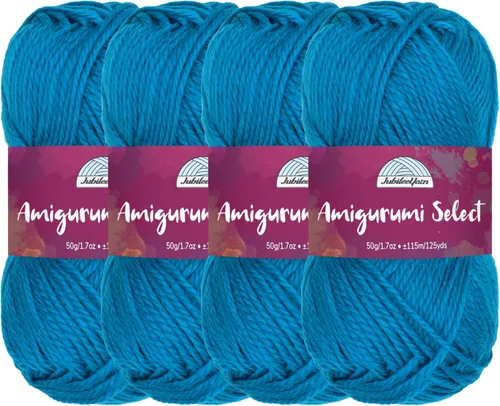 Vista 41 de JubileeYarn Amigurumi Select - Hilo acrílico DK - Begonia - 4 madejas