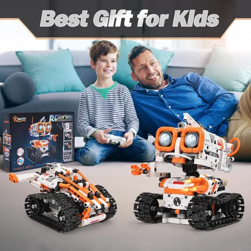 Vista 11 de Kyanio Kits de Robótica STEM para Niños de 8-12 y 8-14 Años, Conjunto de Construcción de Robot de Control Remoto/APP y Programación 3 en 1
