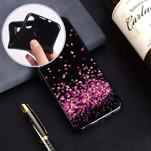 Vista 2 de Funda para Tecno Camon 18 P, KJYF Black a prueba de golpes, funda de protección contra caídas de 360° de cuerpo completo, funda de silicona suave