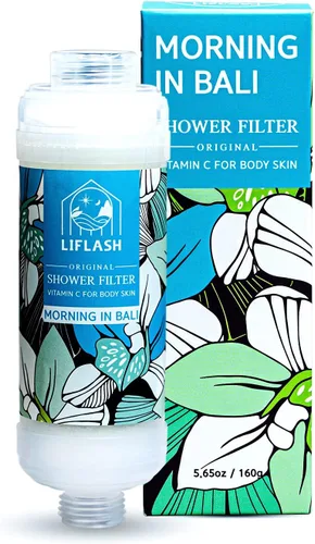 Vista 7 de LIFLASH Filtro de Ducha de Vitamina C para Agua Dura, Purificador Suavizante de Aromaterapia, Ayuda con Piel Más Suave y Mejora del Cabello