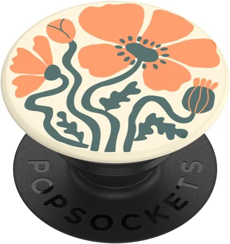 Vista 14 de PopSockets Agarre para Teléfono con Soporte Expandible, Agarre Adhesivo - Flor Prensada Aliento de Bebé