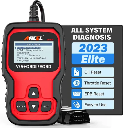 Vista 6 de ANCEL Escáner VD500 OBDII con ANCEL BD500 All System Bluetooth 5.0 OBD2 escáner compatible con VW Audi Seat Skoda Seat Diagnóstico