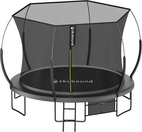 Vista 10 de SkyBound Trampolín sin Resortes de 14 PIES 12 PIES 10 PIES 8 PIES 6 PIES para Niños y Adultos - Trampolines Recreativos con Revestimiento